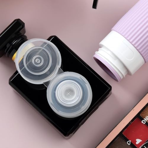 Mrsdry Travel Bottles for Toiletries, Tsa Approved 2oz Travel Bottles, BPA Free Leak Proof Travel Size Toiletry Containers, Refillable Travel Accessories with Toiletry Bag for Shampoo Liquid (4 Pack) - Image 5