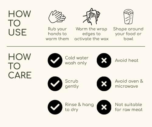 Truebee Reusable Beeswax Food Wraps 7-Pack Italia – Non Toxic, Plastic Free, Silicone Free, Sustainable, Environmentally Friendly, Organic Cotton Beeswax Wraps (S, M, L) - Image 6