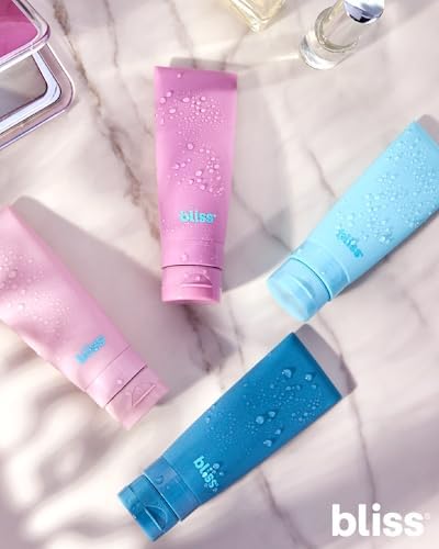 Bliss Travel Bottles Set TSA Approved Leak-Free Refillable Toiletries - Image 6