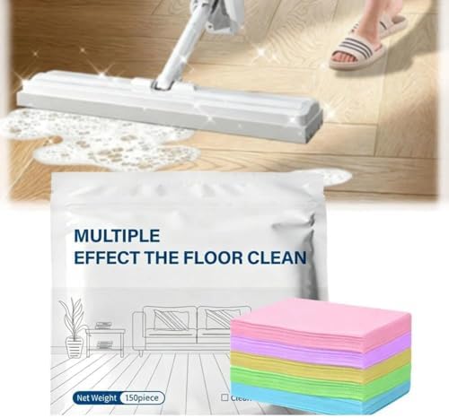 100/150/200/300pcs Floor Cleaning Tablets, Multi-Surface Floor Cleaning Tablets, Concentrated Cleaner Multiple Effect the Floors Clean for Tile,Hardwood (Mixed-150pcs) by Unknown
