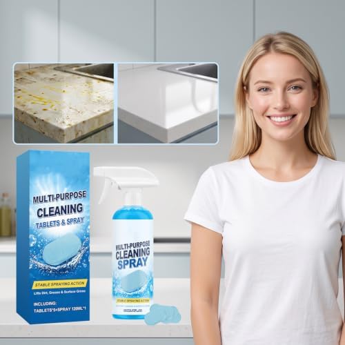 Multi-Purpose Cleaner - Spray Bottle and 5x Cleaning Tablets - Image 4