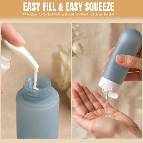 DEWSENSI 20 Pack Travel Bottles Set for Toiletries - Image 4