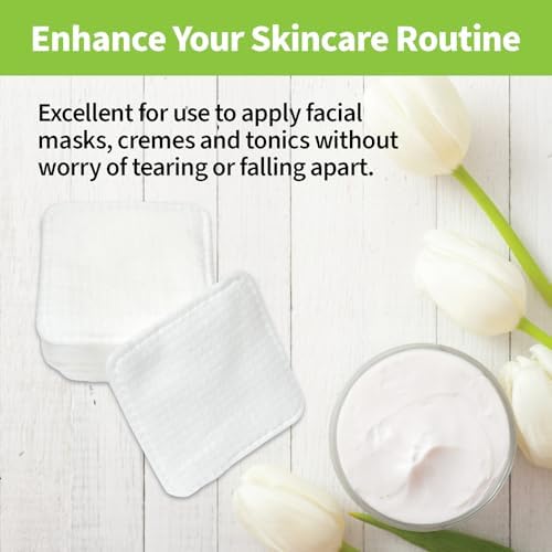ForPro Pure & Simple XL Facial Pads, 60ct, 3"x3", Vegan & Cruelty-Free - Image 7