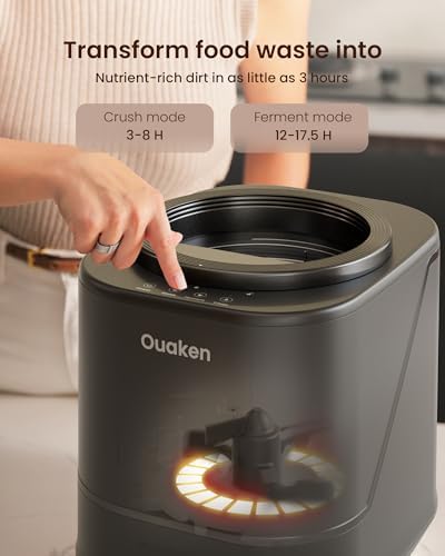 4L Electric Composter for Kitchen, Smart Countertop Compost Bin - Image 3