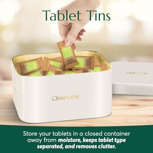 CLEANOMIC Foaming Dish Soap Tablets and Tablet Tin Bundle - Image 4