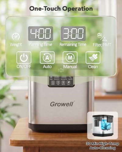 Growell 4L Electric Composter for Kitchen, Countertop, Indoor Compost Bin - Image 5