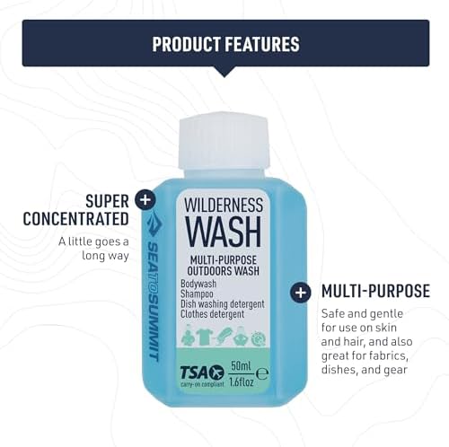 Sea to Summit Wilderness Wash Liquid Camp Soap - Image 3