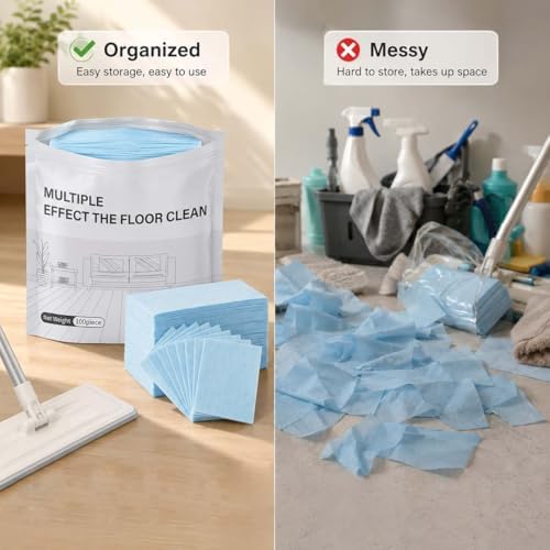 100PCS Multi-surface Floor Cleaning Tablets, Floor Cleaning Tablets Multi-Surface Cleaner, Concentrated Cleaner, for Hardwood Laminate,Tile Walls Bathrooms & Kitchen - Image 5