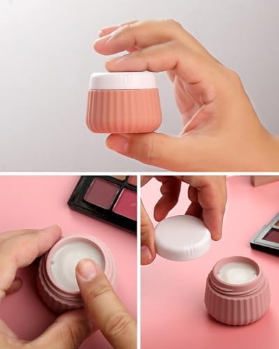 Mrsdry Travel Bottles - 8 Pack, TSA Approved 3 oz Travel Containers for Toiletries, Clear Bag, Leak Proof Silicone Squeezable Essentials Jars - Image 3