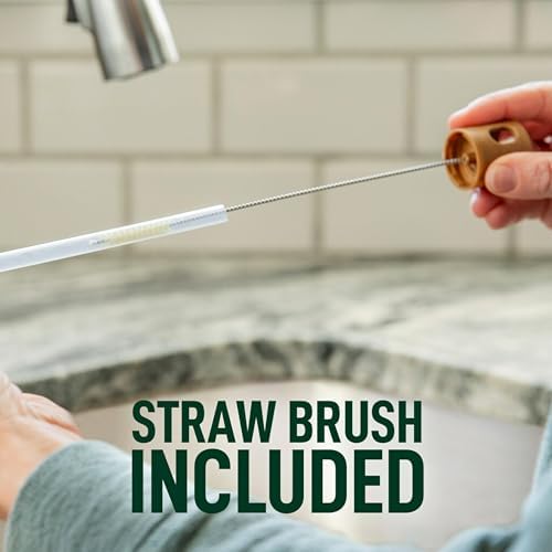 Scotch-Brite Greener Clean Bottle & Straw Brush Set with 2 Replaceable head - Image 5