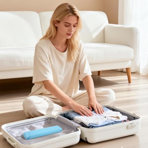 Silicone Waterproof Toothbrush Travel Pouch, Compatible with Oral-B & Philips Sonicare, Suri, Burst, Aquasonic, Portable Protective Bag - Blue - Image 4