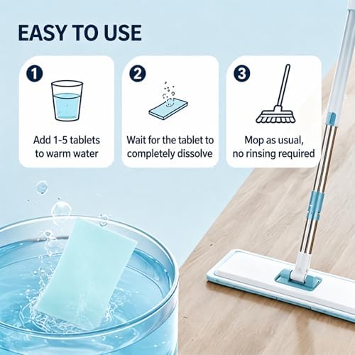 100pcs Multi Effect Floor Clean Tablets - Image 4