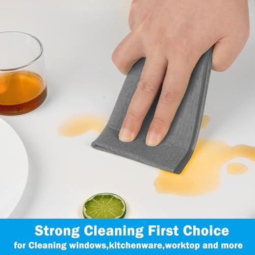 HOMEXCEL 10PK Swedish Dishcloths for Kitchen, Absorbent Dish Cloths, 7x6in - Image 3