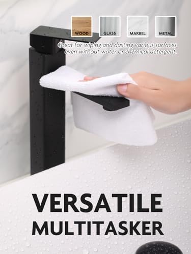 Fantasticlean Microfiber Cleaning Cloth Rolls -150 Sheets (White, Dimgrey) - Image 5