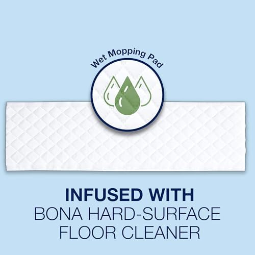 Bona Multi-Surface Floor Disposable Wet Cleaning Pads - 12-Pack - Image 4