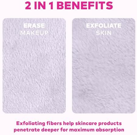 The Original MakeUp Eraser 7-Day Set, Erase All Makeup With Just Water, Including Waterproof Mascara, Eyeliner, Foundation, Lipstick, Sunscreen, and More! Hello Kitty & Friends Go Glamping, 7ct - Image 6