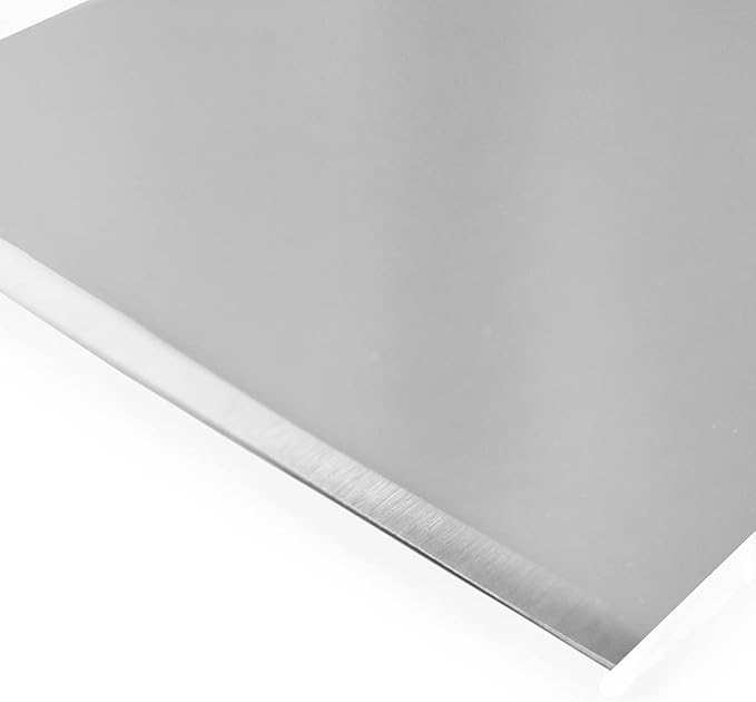 Stainless Steel Slant Grill Griddle Spatula Scraper Diner Flat Straight Blade (M)