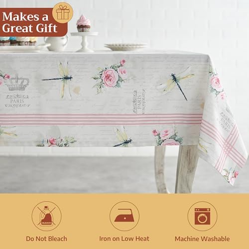 Maison d' Hermine Table Cloth Rectangle Table Reusable 100% Cotton 60"x120" - Image 5
