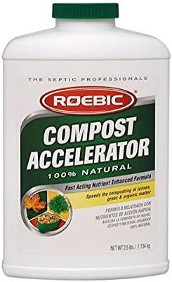 Roebic Laboratories CA-2.5-12 2-1/2-Pound Bacterial Compost Accelerator (3 Pack) by Roebic