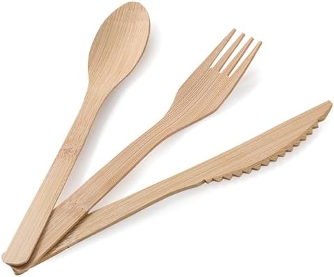 Bamboo Spoons 300 Count - Bulk Disposable Utensils Catering - Image 5