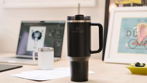 STANLEY Quencher H2.0 Flow State Tumbler, 40 oz, Black 2.0 - Image 6