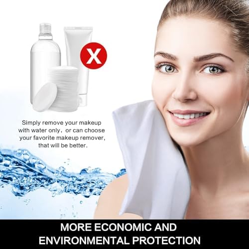 Microfiber Facial Cloths Fast Drying Washcloth 12inch x 12inch White 20 pack - Image 6