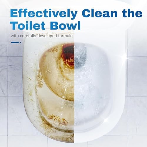 Vacplus Toilet Bowl Cleaner Tablets, 80 Pack, Auto Bleach, Long-Lasting - Image 3