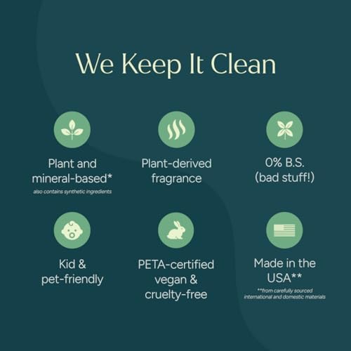 Puracy All Purpose Cleaner Spray – Plant-Powered Multi-Surface Cleaner - Cleaning Spray Solution As Seen on TikTok (Green Tea & Lime, 16 fl oz, 3 Pack) - Image 4