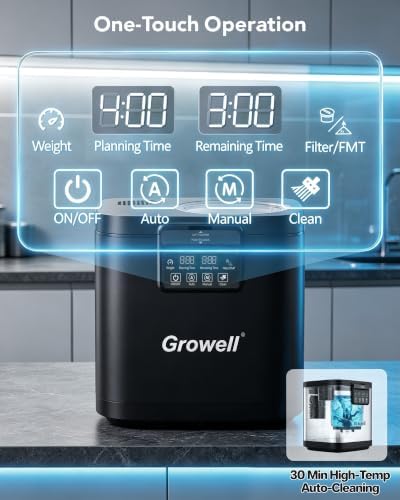 Growell 4L Electric Composter for Kitchen, Countertop, Indoor Compost Bin - Image 5