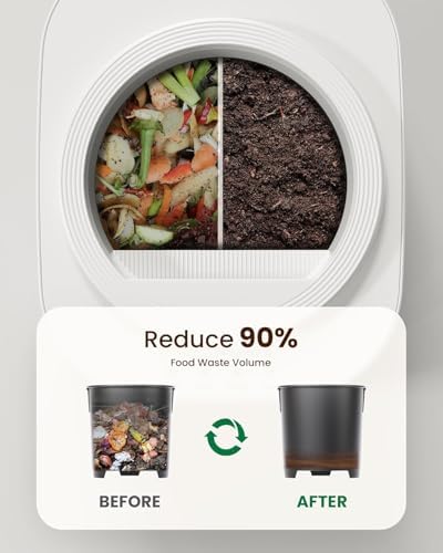4L Electric Composter for Kitchen, Smart Countertop Compost Bin - Image 4