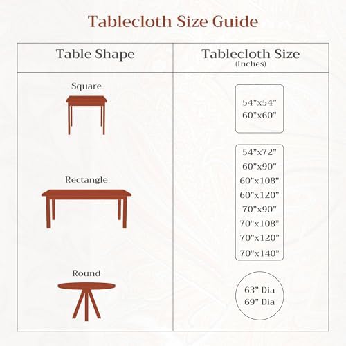 Maison d' Hermine Table Cloth Rectangle Table Reusable 100% Cotton 60"x90" - Image 4