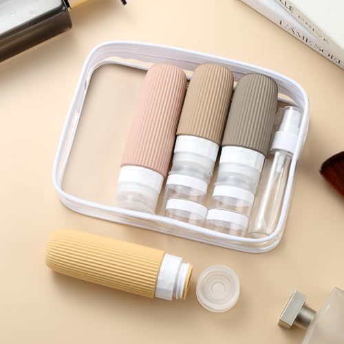 Mrsdry 16 Pack Travel Bottles Set, TSA Approved Leak Proof Silicone Squeezable Containers for Toiletries, Refillable Travel Accessories for Conditioner, Shampoo, Lotion & Body Wash Accessories - Image 5