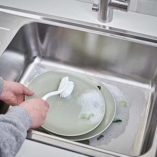 Ikea Easily Handable White Dish-Washing Brush (Pack of 2) - Image 2