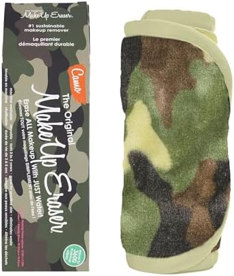 The Original MakeUp Eraser PRO, Effortlessly Remove All Makeup Using Only Water, Including Waterproof Mascara, Eyeliner, Foundation, Lipstick, Sunscreen,and More! Camo, 1 ct. by MakeupEraser