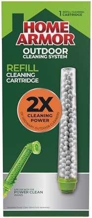 Home Armor Refill Cleaning Cartridge, 1 Pack, For Use with the Power Clean Wand, 2X Cleaning Power of Ordinary Outdoor Cleaners, Single Use Cartridge by HOMEARMOR