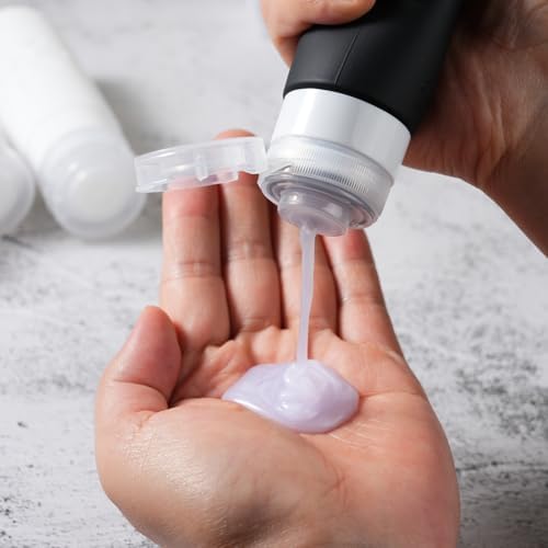 Zafit 18 Pack travel Bottles for Toiletries, TSA Approved Silicone Travel Containers Leak Proof Refillable Travel Accessories for Shampoo Conditioner Lotion Body Wash(Multicolored F) - Image 6