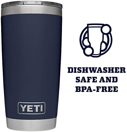 YETI Rambler 20 oz Stainless Steel Vacuum Insulated Tumbler w/MagSlider Lid - Image 4