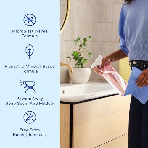 BLUELAND Bathroom Spray Cleaner, Starter Set, Eucalyptus Mint - Image 2
