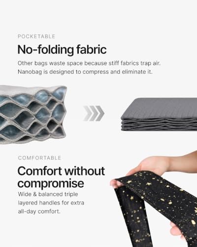 Nanobag Standard 19L Tote Foldable Packable Reusable Grocery Shopping Bag - Image 5