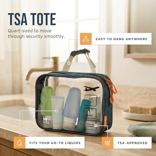 TRIPPED Travel Gear 3-Piece Travel Toiletry Bag Set - Image 4