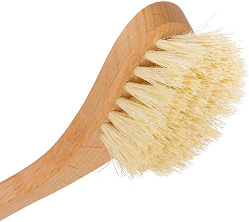 Redecker Dish Brush Set, Tampico Fiber, Curved Handle, 2 Pack – Wrap-Around Design for Everyday Cleaning, Made in Germany - Image 2