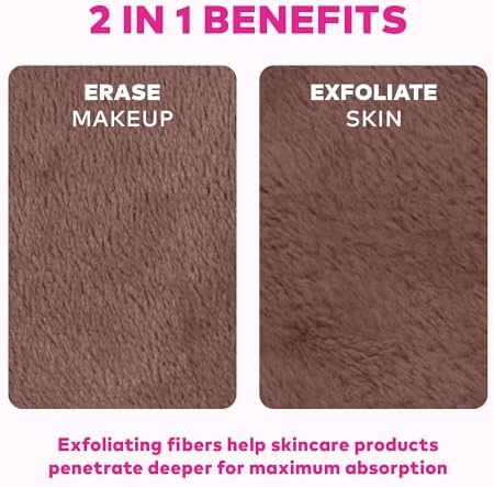 The Original MakeUp Eraser 7-Day Set, Erase All Makeup with Just Water, Including Waterproof Mascara, Eyeliner, Foundation, Lipstick, Sunscreen, and More! Coffee Break, 7ct. - Image 6
