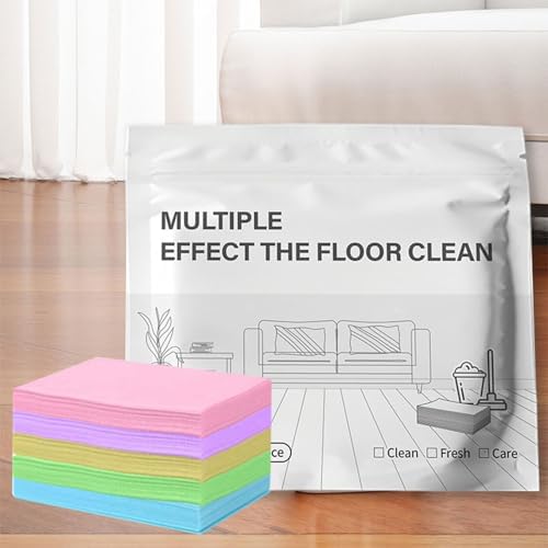 Floor Tablets 60 Pack Dissolvable Multi Surface Sheets Pre Measured Dissolve Mop Bucket for Hardwood Laminate Daily - Image 4