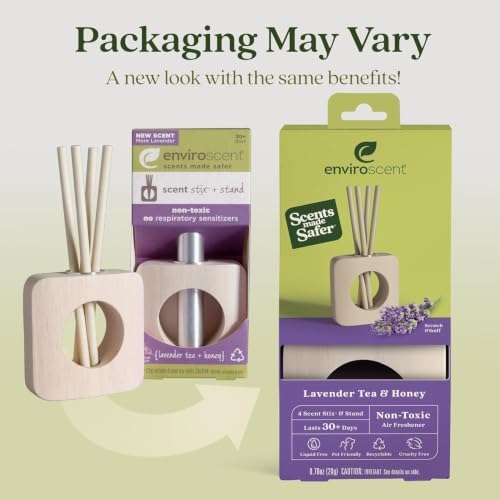 Enviroscent Scent Stix™ Starter Kit with Mango Wood Stand & Refill (2 Pack) - Image 6