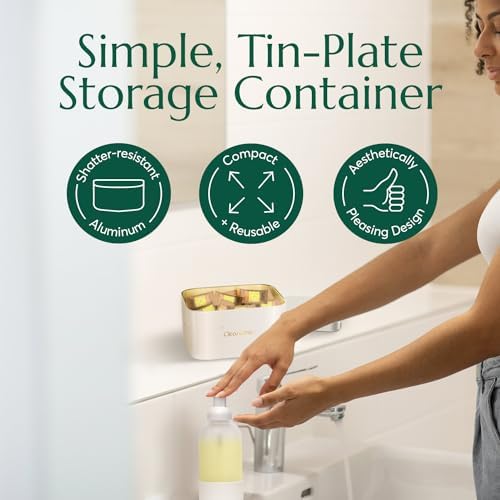 CLEANOMIC Foaming Dish Soap Tablets and Tablet Tin Bundle - Image 5