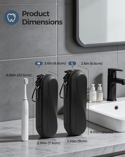 ProCase Electric Toothbrush Travel Case for Oral-B & Philips Sonicare -L - Image 3