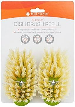 Full Circle Suds Up Soap-Dispensing Dish Sponge Refill, Pots, Pans - Green - Image 4