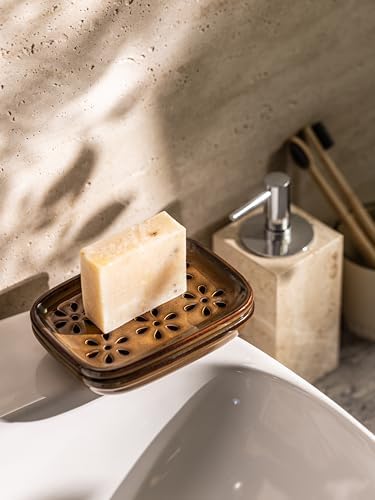 Miamolo Soap Dish with Draining, Bar Soap Holder Keeping Soap Bars Dry - Image 6