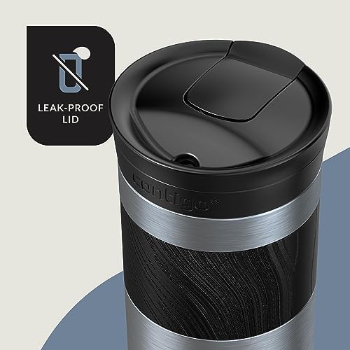 Contigo Byron Vacuum-Insulated Stainless Steel Travel Mug with Leak-Proof Lid - Image 2