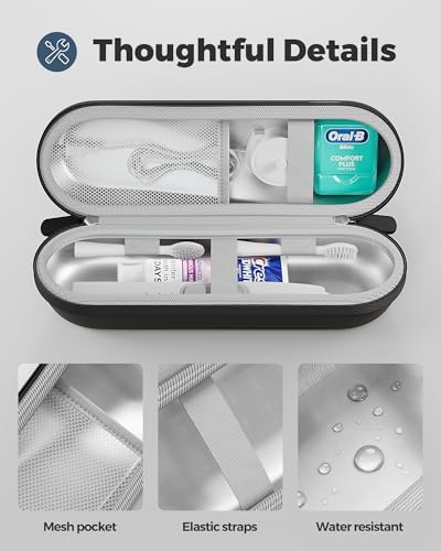 ProCase Electric Toothbrush Travel Case for Oral-B & Philips Sonicare -L - Image 5